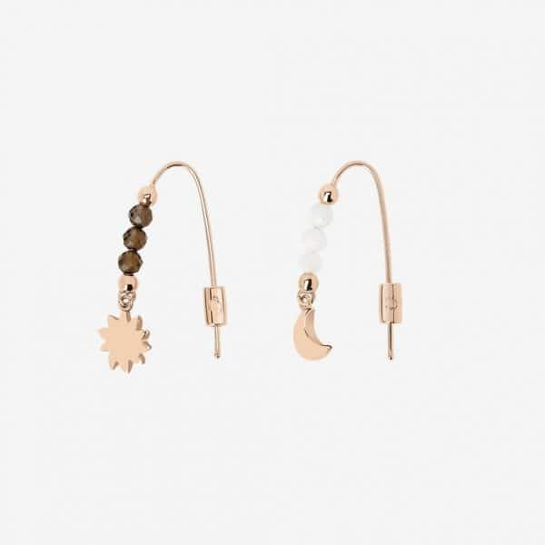 Boucles d'oreilles Dodo Moon & Sun