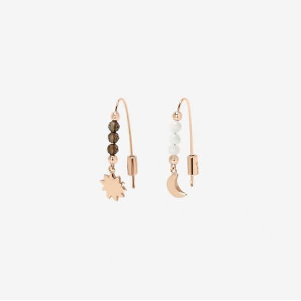 Boucles d'oreilles Dodo Moon & Sun