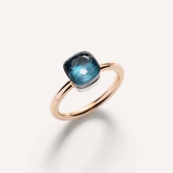 Bague Pomellato Nudo Topaze Blue London classic